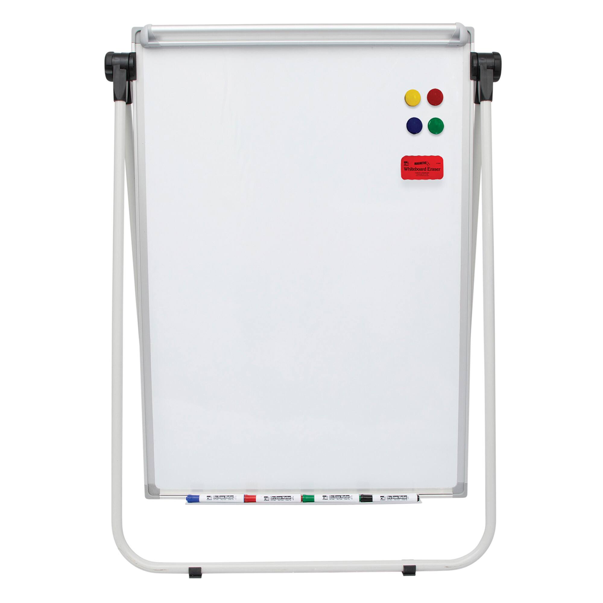 Charles Leonard® Double Sided Magnetic Whiteboard Easel